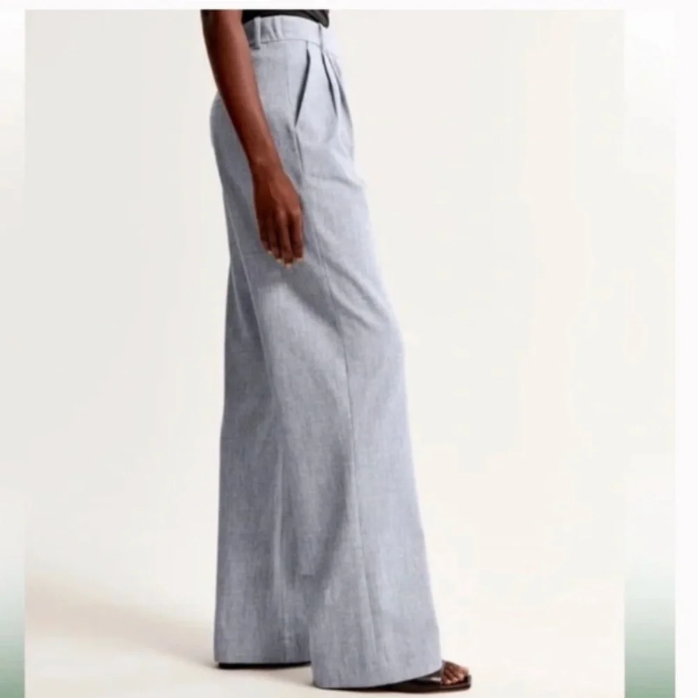 Abercrombie & Fitch Sloane Pleated & Tailored Pants Size 32 Long - Picture 3 of 14
